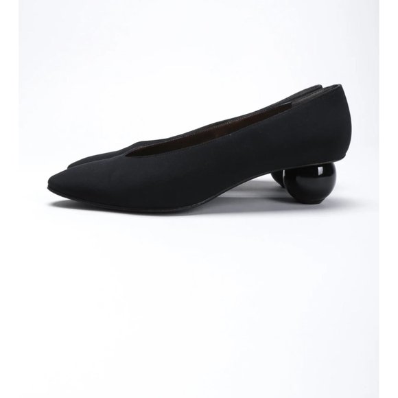 Vintage Saint Laurent Sculpted Ball Heels - Size - Picture 2 of 8